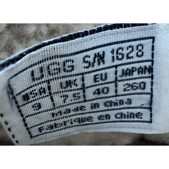 UGG Australia Women Ladies Jute Tie Up Faux Fur Insulated Low Ankle Boots Sz 9 - Picture 8 of 8